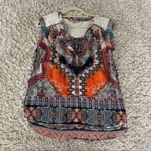 Multicolored top